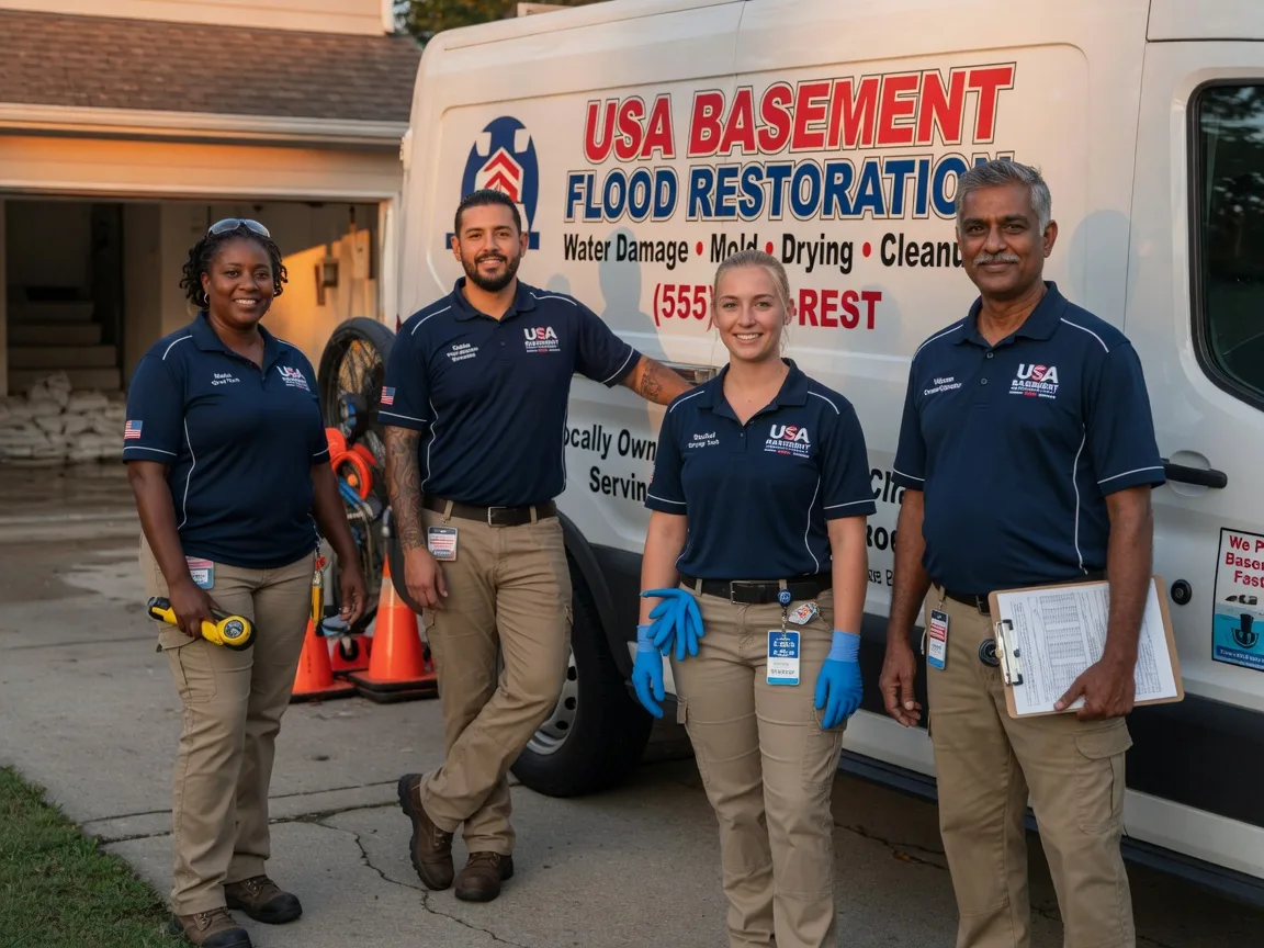 Basement Flood Cleanup company in Harmony, PA